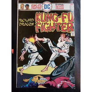 Kung-Fu Fighter #4 - Richard Dragon - DC Comics November 1975 G/ VG